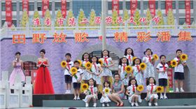 爵士龍戶外舞臺音響設備--淮南農民文化節