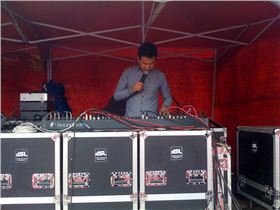 爵士龍舞臺音響設備--淮南農民文化節案例4