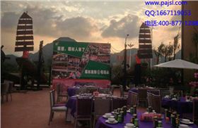 爵士龍舞臺(tái)音響設(shè)備--椰林碼頭案例(英德)