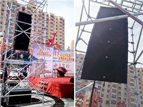 爵士龍線陣音響系統亮相定西春季大型車展