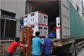 墨西哥客戶定做400套有源音柱組合