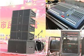 舞臺演出精選雙十寸線陣音箱系統【爵士龍音響】