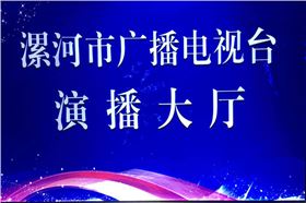 線陣專業舞臺音響系統助力漯河市廣播電視臺演播大廳