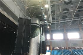 吉林長春航空學院體育館采用專業音響設備