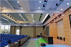 爵士龍K系列音箱應用于湖北漢江師范學院多功能報告廳