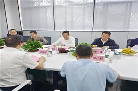德州市天衢新區(qū)黨工委副書記、管委會主任王大山等一行到我司-廣東萬昌科技實業(yè)有限公司參觀考察