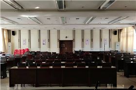 吉安市市場監(jiān)督管理局報告廳選用爵士龍音響