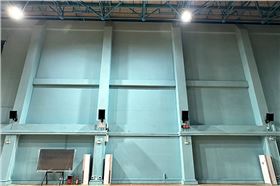 打球自帶BGM?爵士龍音響讓廣州體育館羽毛球館的每個扣殺都帶節奏!