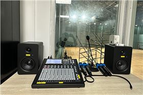 打球自帶BGM?爵士龍音響讓廣州體育館羽毛球館的每個扣殺都帶節奏!