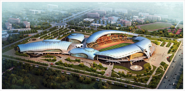 爵士龍案例-錫林體育館