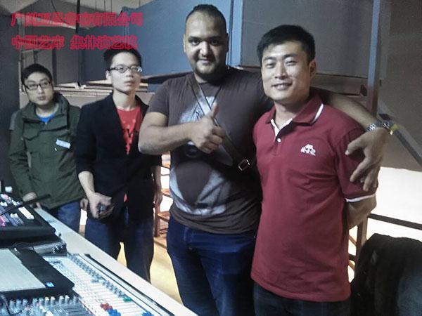 爵士龍舞臺音響中國藝庫工程案例