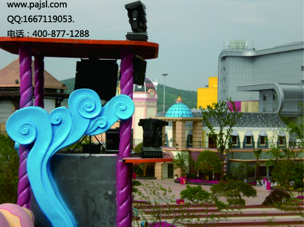 爵士龍多功能大劇院音響設備系統(tǒng)--嬉戲谷案例2