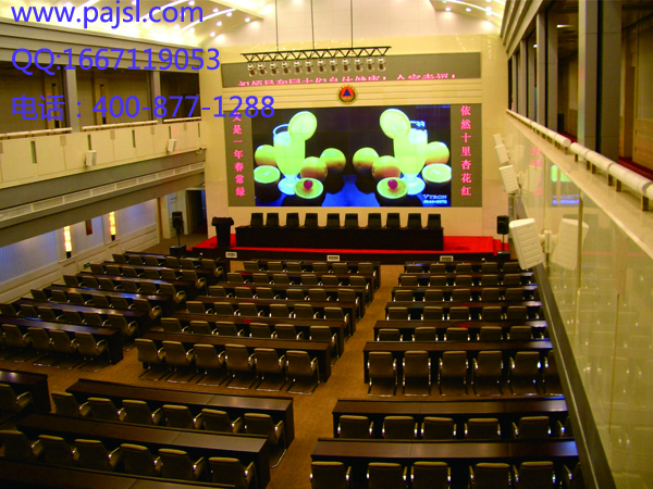 爵士龍多功能廳音響設備--解放軍指揮學院案例3