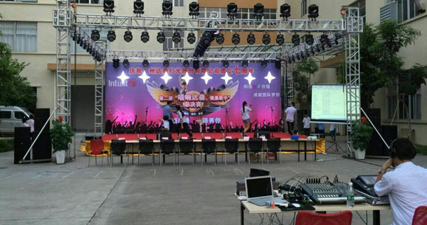 爵士龍舞臺音響 達森燈光廠案例3