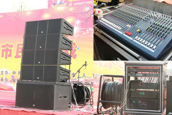 線陣音響 爵士龍全套線陣設備