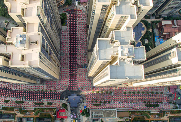 JSL舞臺音響助陣楊箕村大擺千桌酒席賀回遷