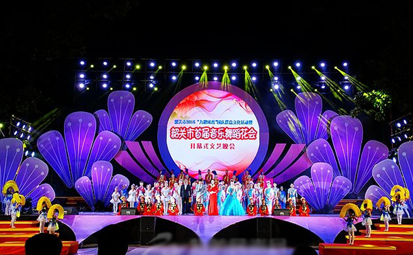 JSL舞臺音響助陣韶關首屆音樂舞蹈花會