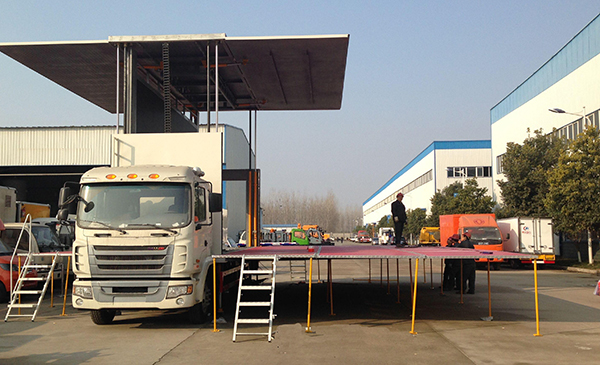 流動舞臺演出車 可定制政采專用車