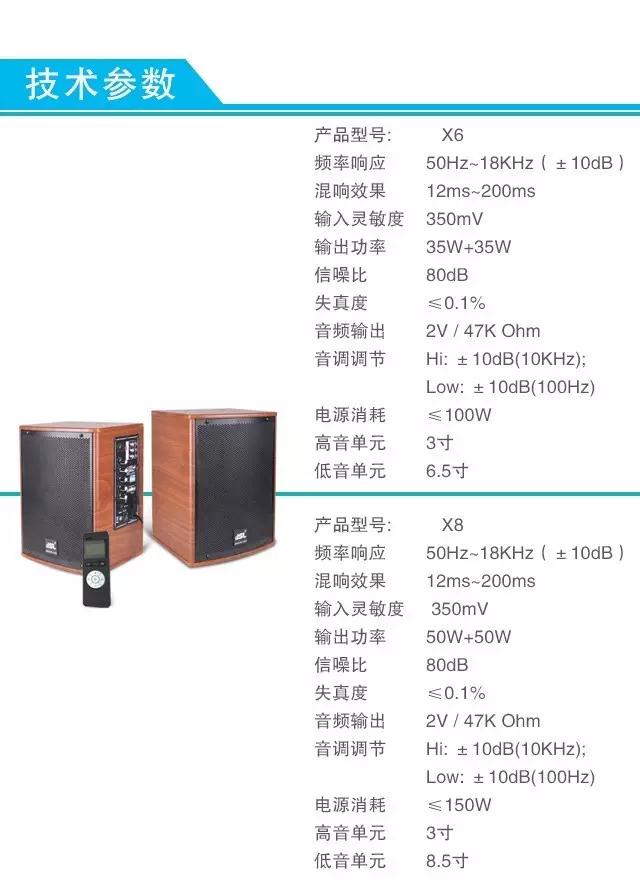 爵士龍音響——電教音箱系列