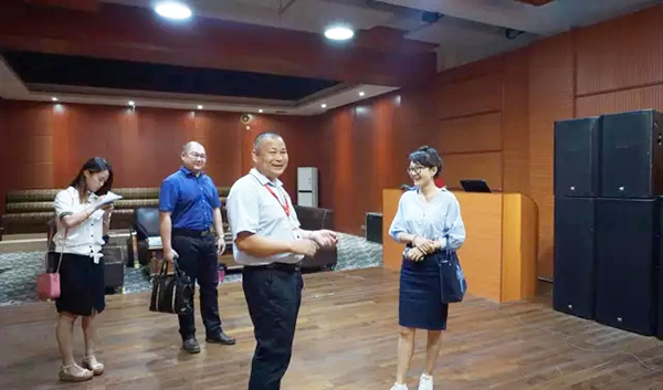 廣東演藝設備行業商會走訪萬昌音響公司