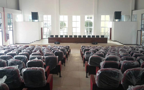 爵士龍多功能廳音響設備被四川高校采用