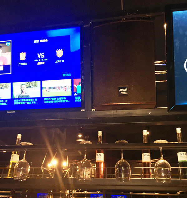 進(jìn)口專業(yè)音響設(shè)備入駐娛樂露天酒吧