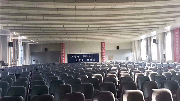 【山西】多功能廳采用8+2線陣音響系統