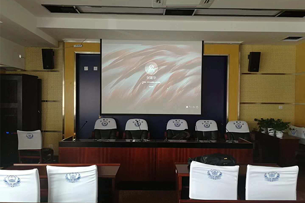 成都公安局會議室選用爵士龍音響