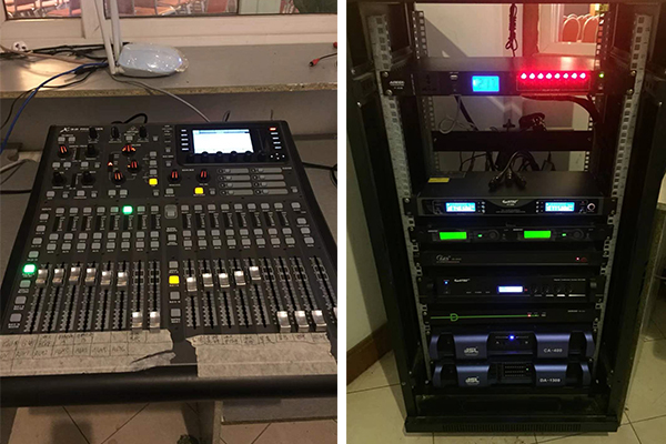 專業音響以優質性能征服四川省瀘州市伊頓五星級飯店【爵士龍】