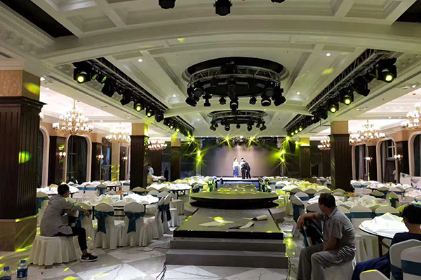 【爵士龍音響】LAB608線陣列系統助力河南焦作艷陽天酒店