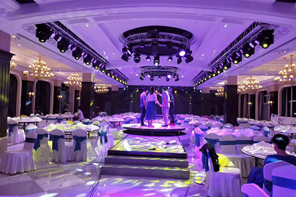 【爵士龍音響】LAB608線陣列系統助力河南焦作艷陽天酒店