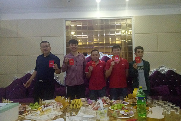 萬昌音響11月份員工生日會