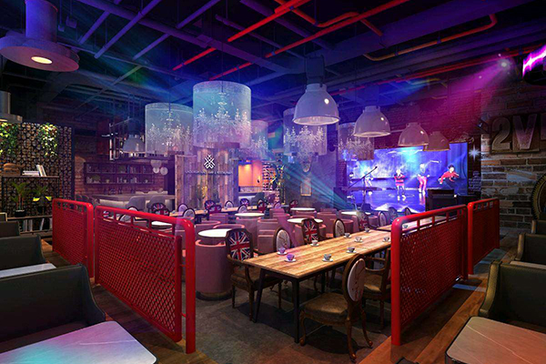 江蘇鎮江吾悅風野音樂餐吧采用爵士龍專業音響系統【爵士龍音響】