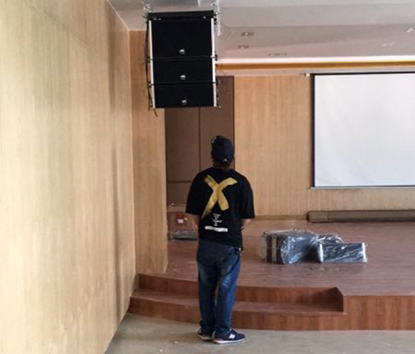 羅浮山國藥集團禮堂多功能廳擴聲系統