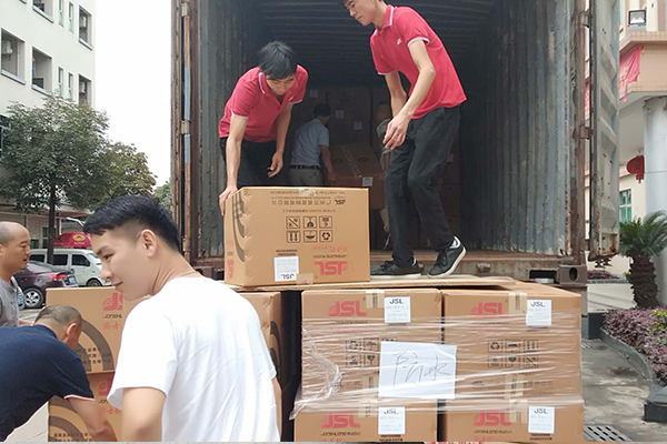 非洲客戶定制爵士龍線陣列音響系統