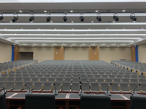 四川重慶朝陽中學劇場音響工程案例【爵士龍】