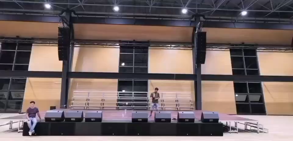 【JSL爵士龍案例】江西省國家電網上饒分公司體育館專業音頻擴聲系統