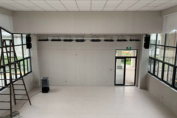 爵士龍音響成功打造德清縣三合中心學校多功能廳