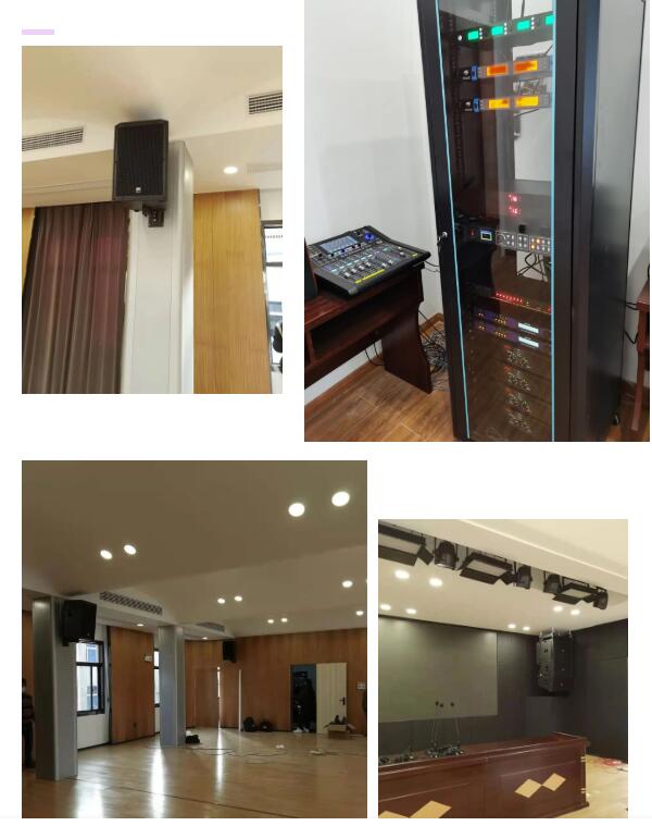 JSL爵士龍線陣音響系統應用浙江麗水縉云供電局報告廳
