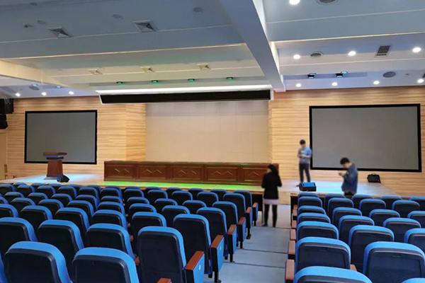 爵士龍K系列音箱應用于湖北漢江師范學院多功能報告廳