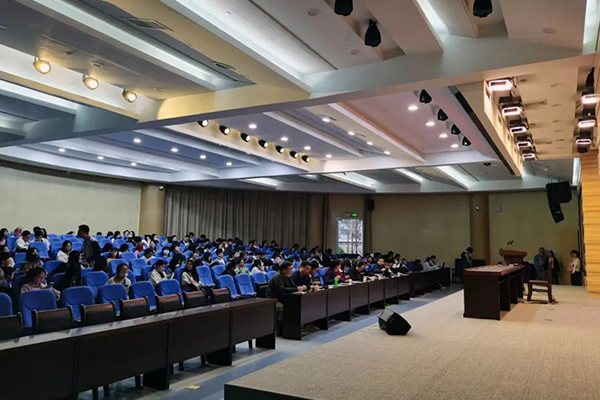 爵士龍K系列音箱應用于湖北漢江師范學院多功能報告廳