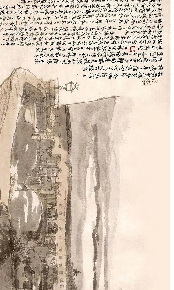 【畫作欣賞】藝術源自生活,著名畫家王立慶教授為萬昌創作寫意畫作