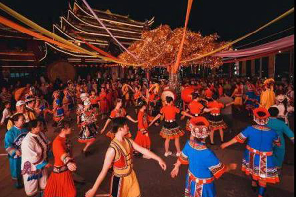 【爵士龍音響】JSL為湘西秘境小鎮首屆跳花節提供舞臺演出設備