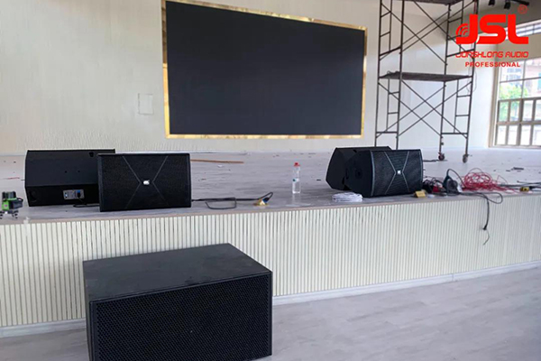 為教育獻力,爵士龍雙十線陣音箱系統成功應用于廣西玉林實驗中學