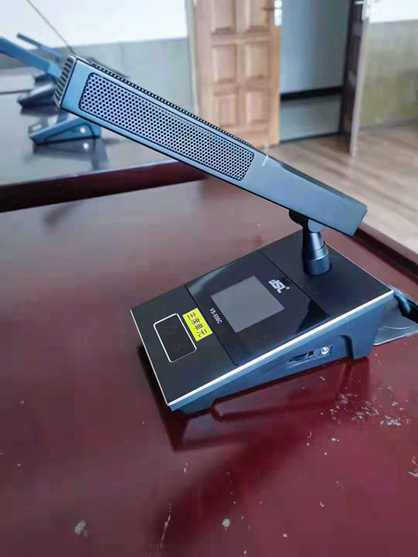 云南昆明某單位選用爵士龍JSL無線手拉手會議室音響系統