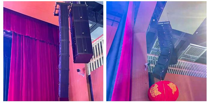 助力校園教育，四川成都龍泉驛區特殊教育學校多功能廳選用爵士龍K系列有源線陣