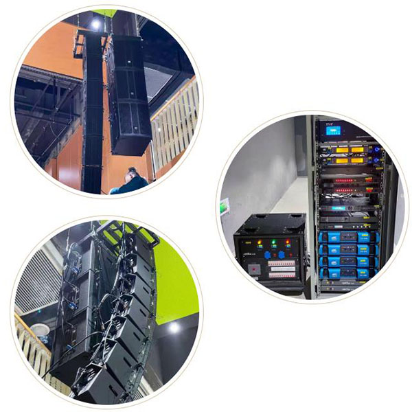 助力校園教育，四川成都龍泉驛區特殊教育學校多功能廳選用爵士龍K系列有源線陣