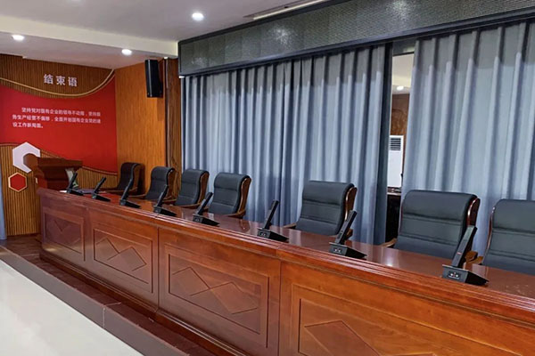 吉安青原城投會(huì)議室采用爵士龍CX系列會(huì)議室音響設(shè)備