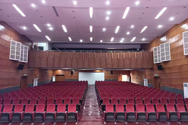 湖南懷化多個(gè)報(bào)告廳 多功能廳選用爵士龍線陣音箱系統(tǒng)