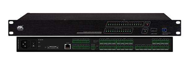 遠(yuǎn)程會(huì)議的另一難題是會(huì)議回聲。JSL的DMD網(wǎng)絡(luò)音頻矩陣具備強(qiáng)大的回聲消除AEC功能,保證了所有遠(yuǎn)程視頻會(huì)議室無(wú)回聲,使雙方可以自然順暢的交流。